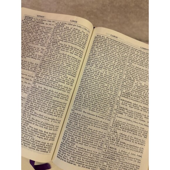 Naves Topical Bible A Digest Of The Holy Scriptures Southwestern Company Vintage - Picture 10 of 14